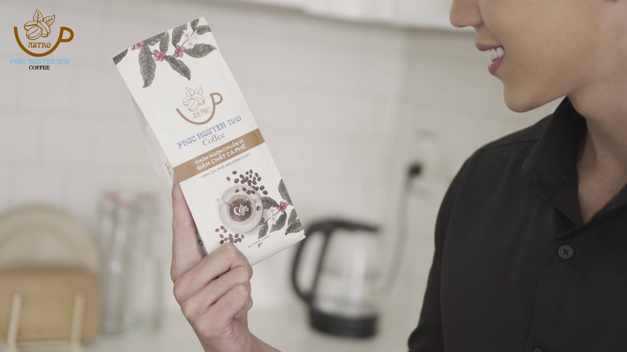 (Freeship) Gói 1 kg (Astro Coffee - Blend Natural)(100% Hạt Cà Phê Nguyên Chất) - Vị Ngon Từ Cách Chế Biến