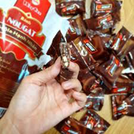 Bánh Nougat socola 250g