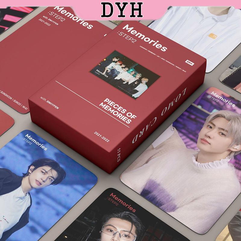 DYH 55pcs ENHYPEN Photocards Sacrifice LOMO Card KPOP Album Postcard  Collection Card