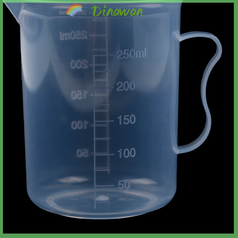 Dinawan 250ML Plastic Measuring Cup Jug Pour Spout Surface Kitchen