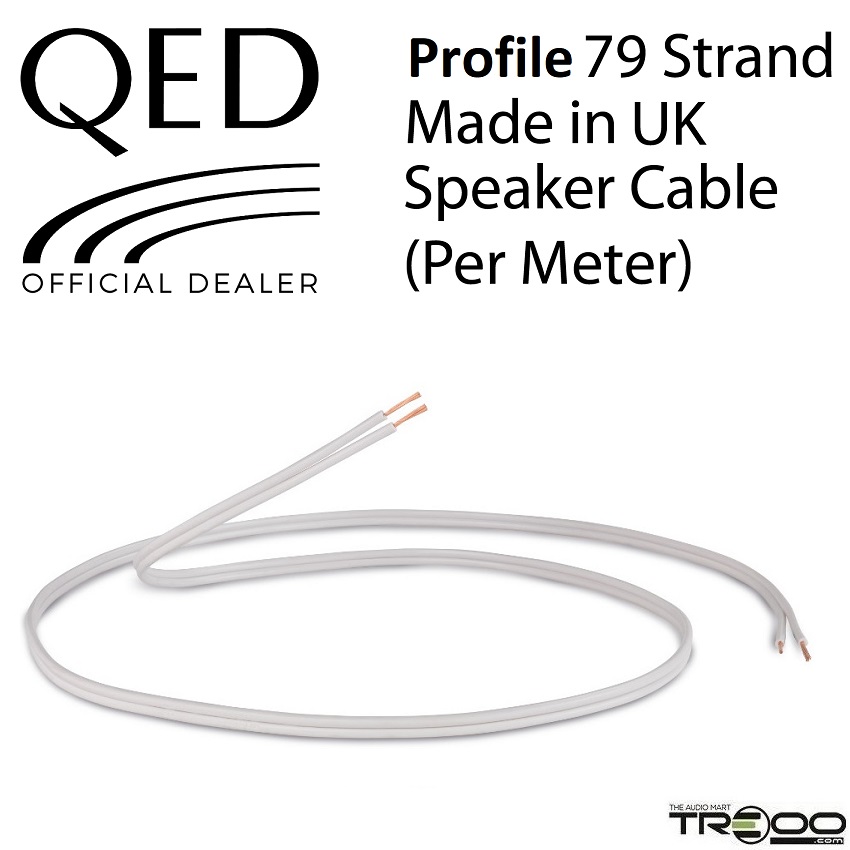 QED Profile 79 Strand Speaker Cable [Unterminated] (Sold per metre