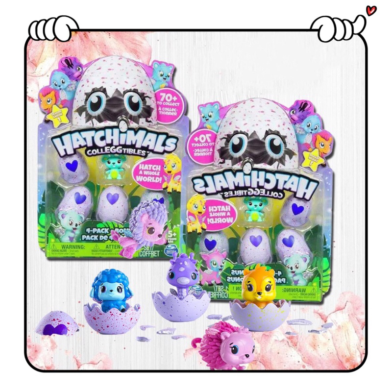 Vỉ trứng hatchimals Ss1 tím