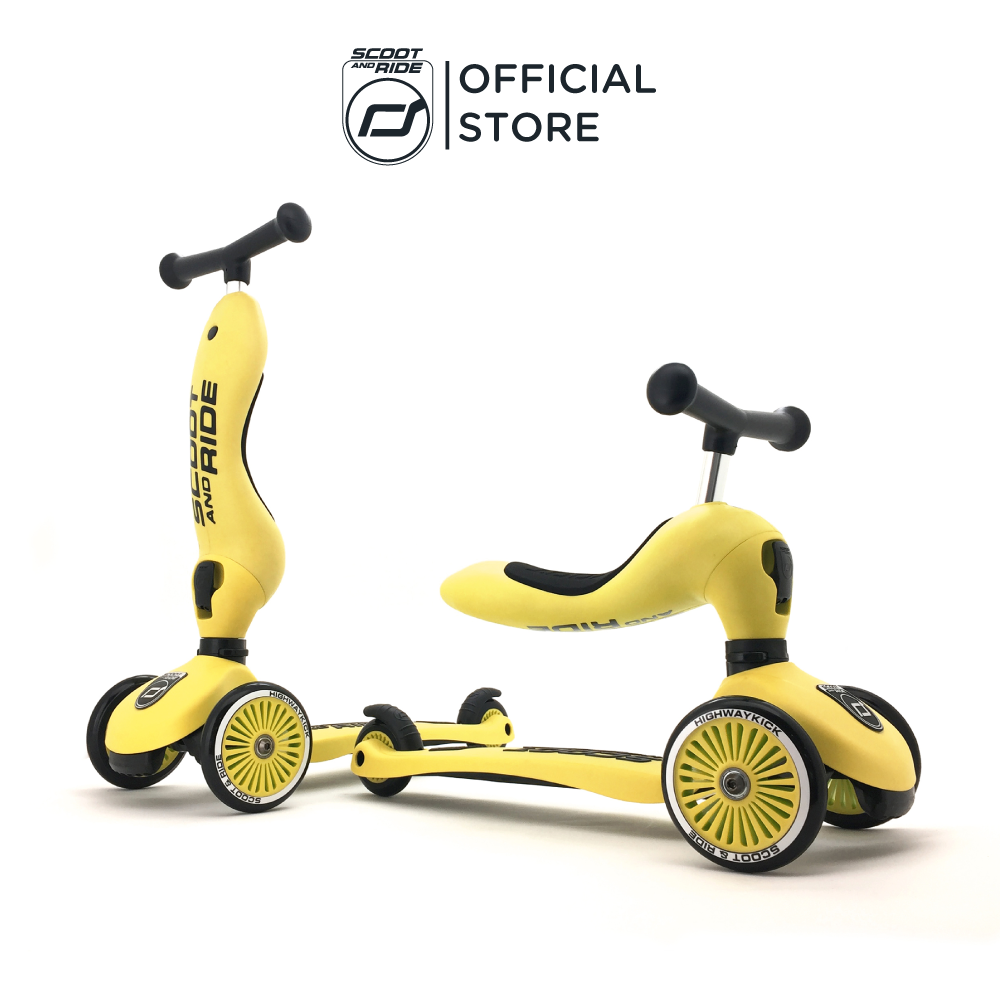 Xe scooter trẻ em Scoot and Ride Highwaykick 1 Lemon