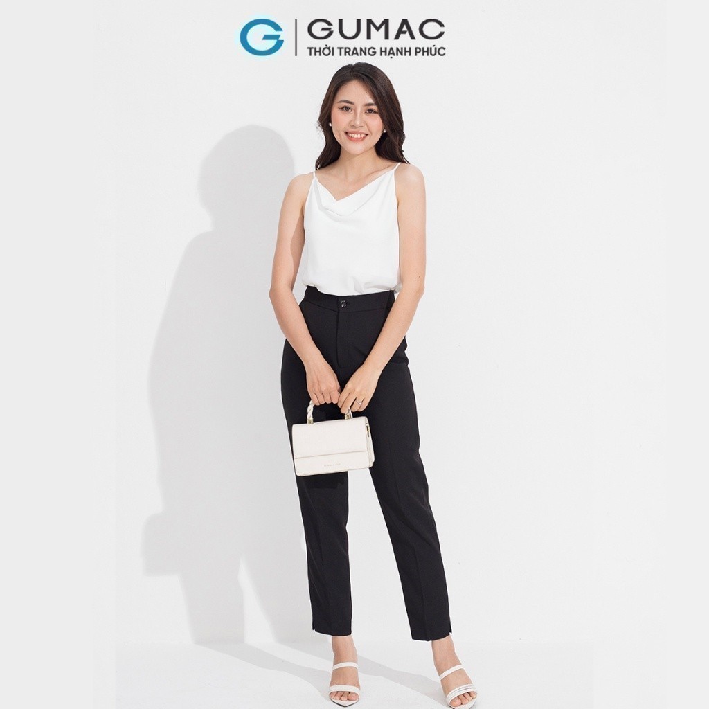 [25 - 29.5 |Voucher 8-12%] Quần tây nữ cơ bản GUMAC QD05008