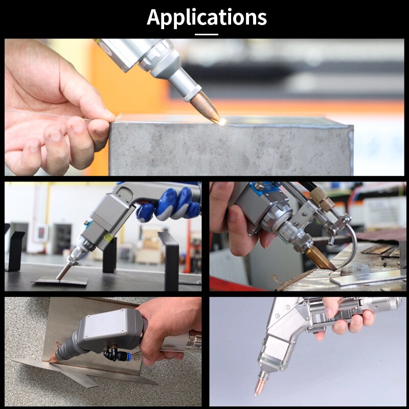 New product high quality hand-held laser machine nozzle thread m8 m10 m11 m13 type a-k with wire-feed for wsx nd18 & other welding head