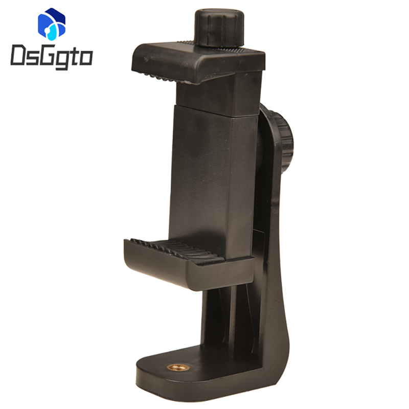 2024NEW!!Cell Phone Stand Adjustable Foldable Desktop Clip Universal Cell Phone Clipper Holder Vertical Plastic Holder 360°Rotation Dock Tripod Stand Phone Clip For Smart Phones E-Reader Monitor