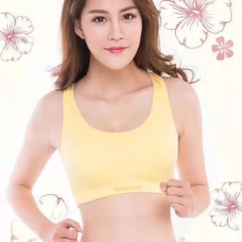 [HCM]ÁO BRA THUN DỆT ISWEET BA LỖ NGẮN