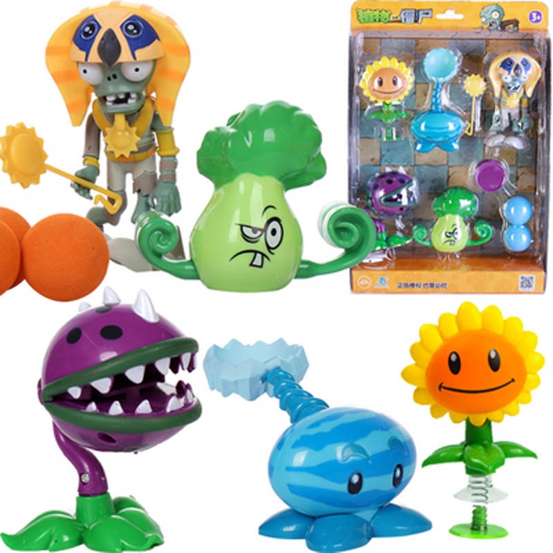 Plants vs Zombies 2 PVZ2 Toys Action Figures Set Toy for Boys Girls ...