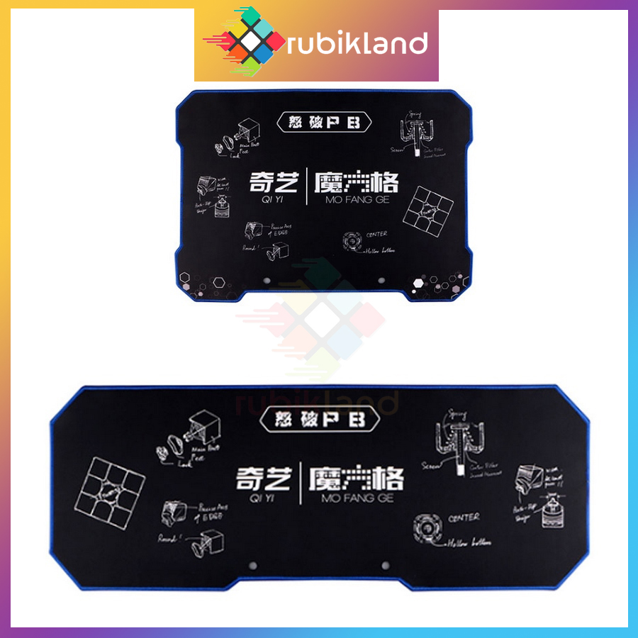 Thảm Rubik QiYi Mat Rubic Size Nhỏ Và Size Lớn Đồ Chơi Trí Tuệ
