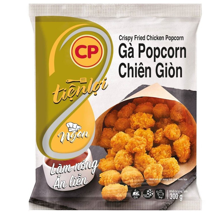 Gà Viên Popcorn CP Chiên Giòn 300g
