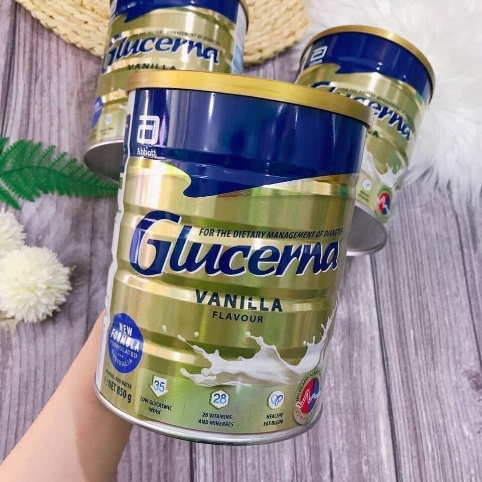 Sữa bột Glucerna 850g - Úc (Mẫu mới)