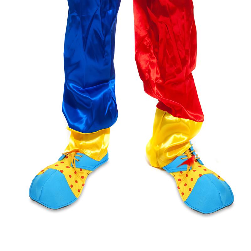 Zhitian Luxury 1 Pair Halloween Party Cosplay Costume Clown Shoes Clown Giant Shoes Circus Performance Costume Prop Circus Clown Shoes Dress Up. 