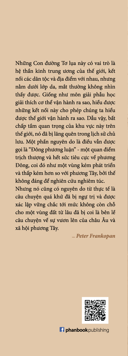Sách - Những con đường tơ lụa - Peter Frankopan