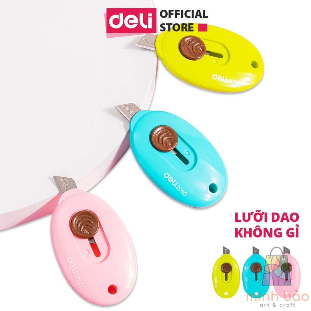 DAO RỌC GIẤY MINI 35MM DELI E2050