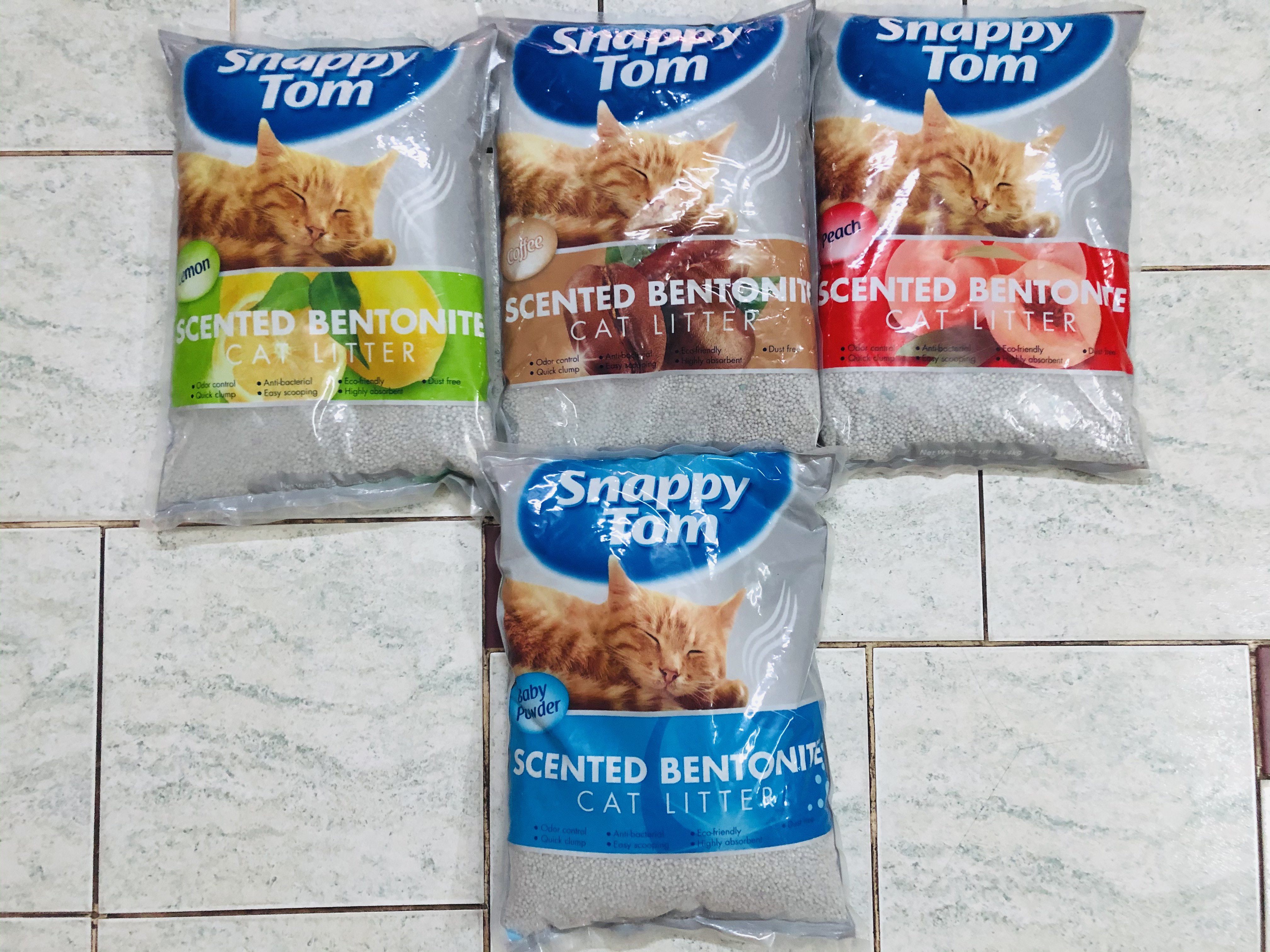 CÁT VỆ SINH MÈO SNAPPY TOM - túi 5 lít