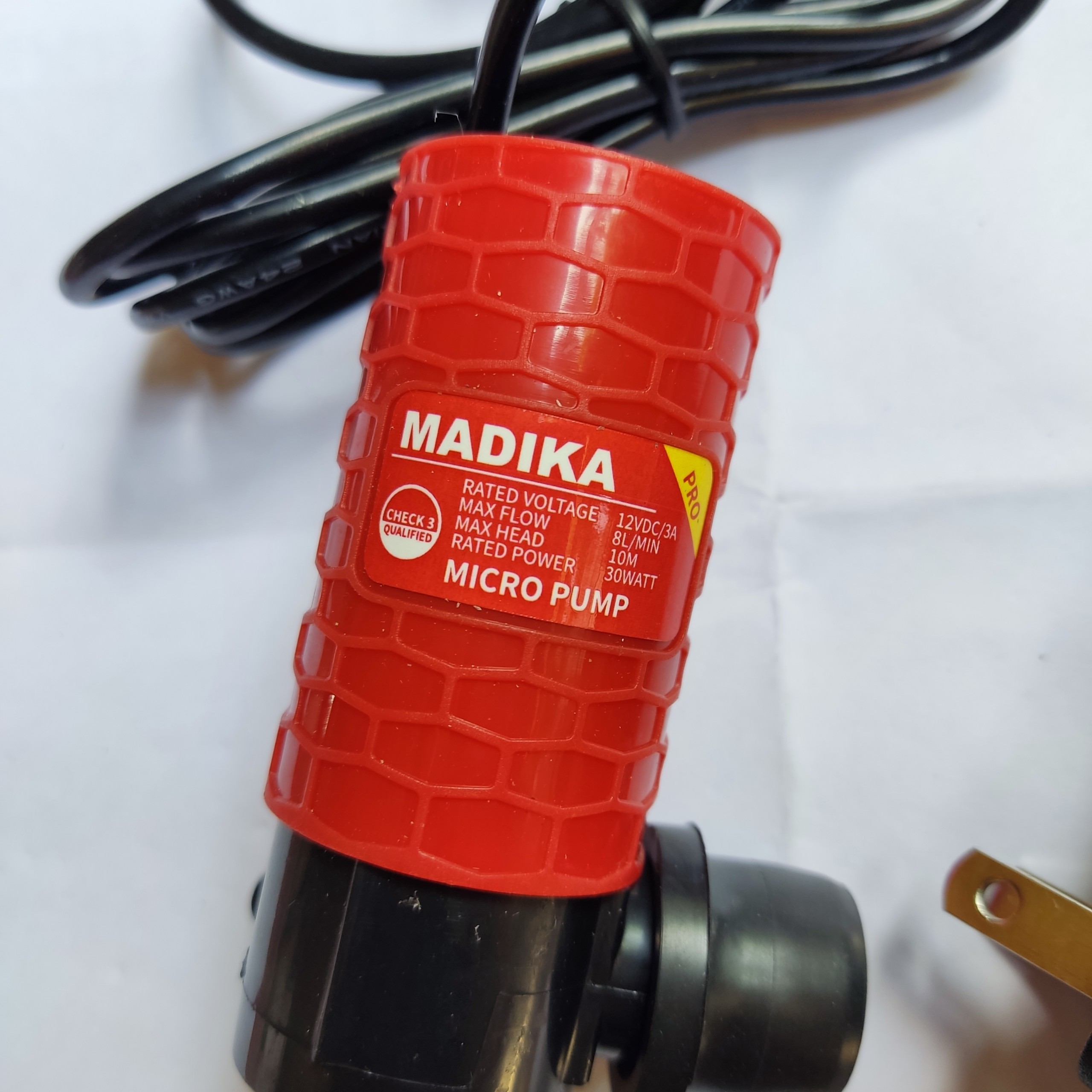 bơm chìm mini 12v - 30w (bơm cắt rãnh tường)