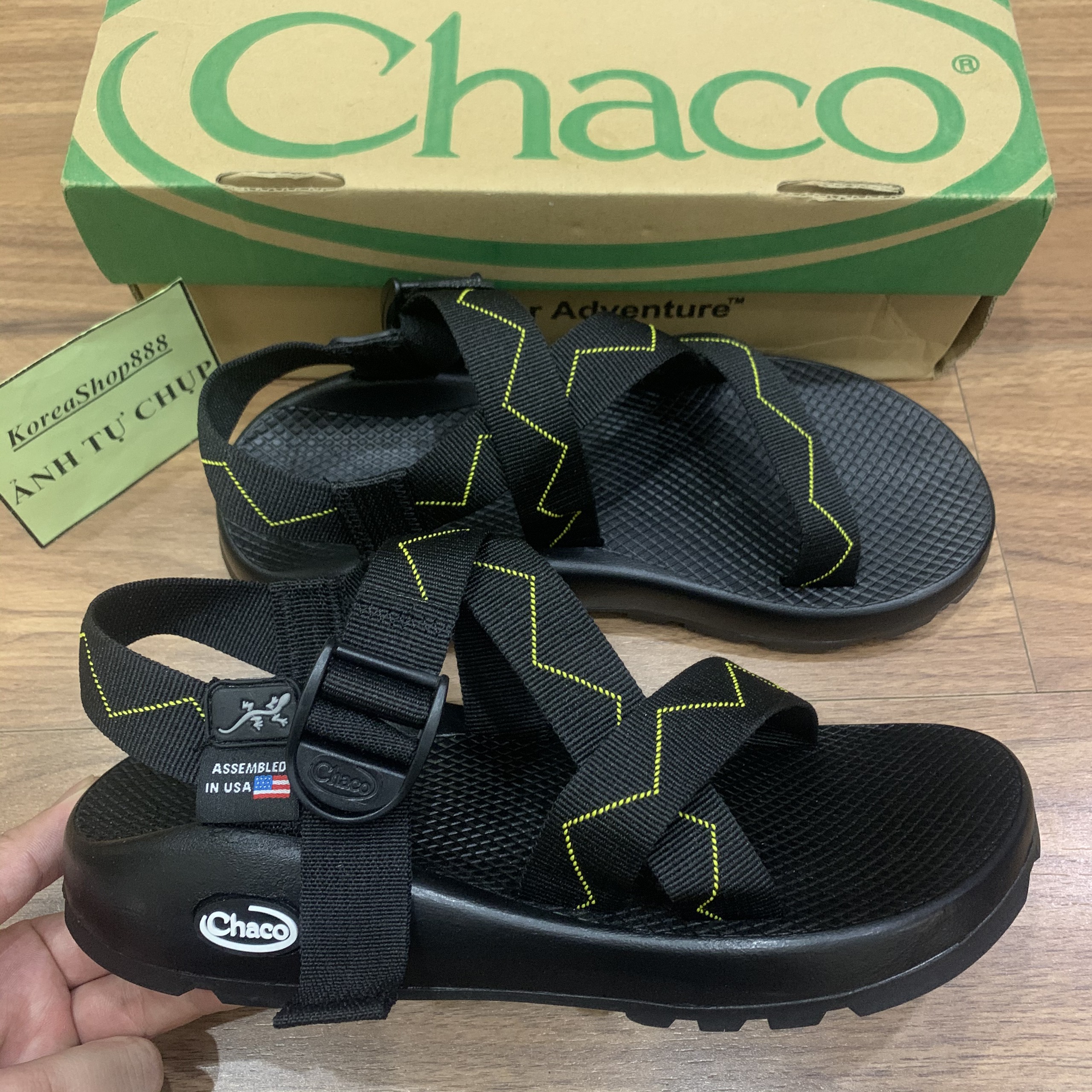 Dép xăng đan nam chaco đế cứng mã d43