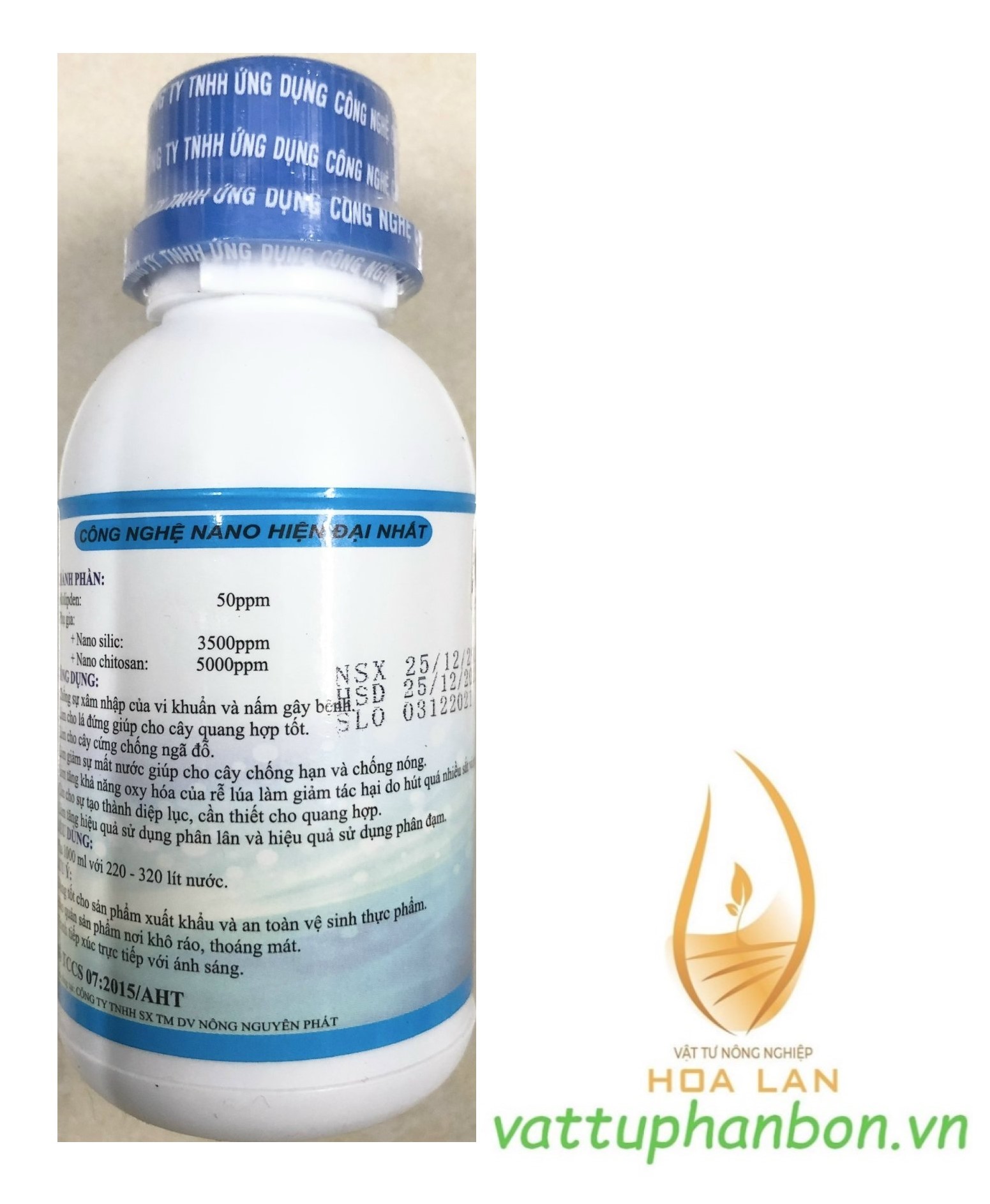 Phân Bón Nano Silic (Si) AHT - #361A# 100ml