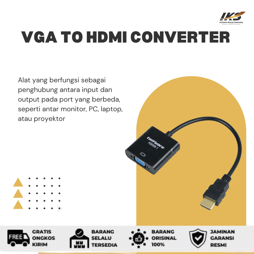 Som svar på En begivenhed sø AV / VGA / HDMI Converter | Lazada Indonesia