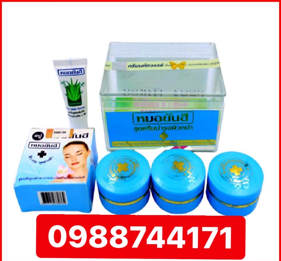 [ xả kho ] Bộ Nám Tàn Nhang Thái Lan hộp VÀNG