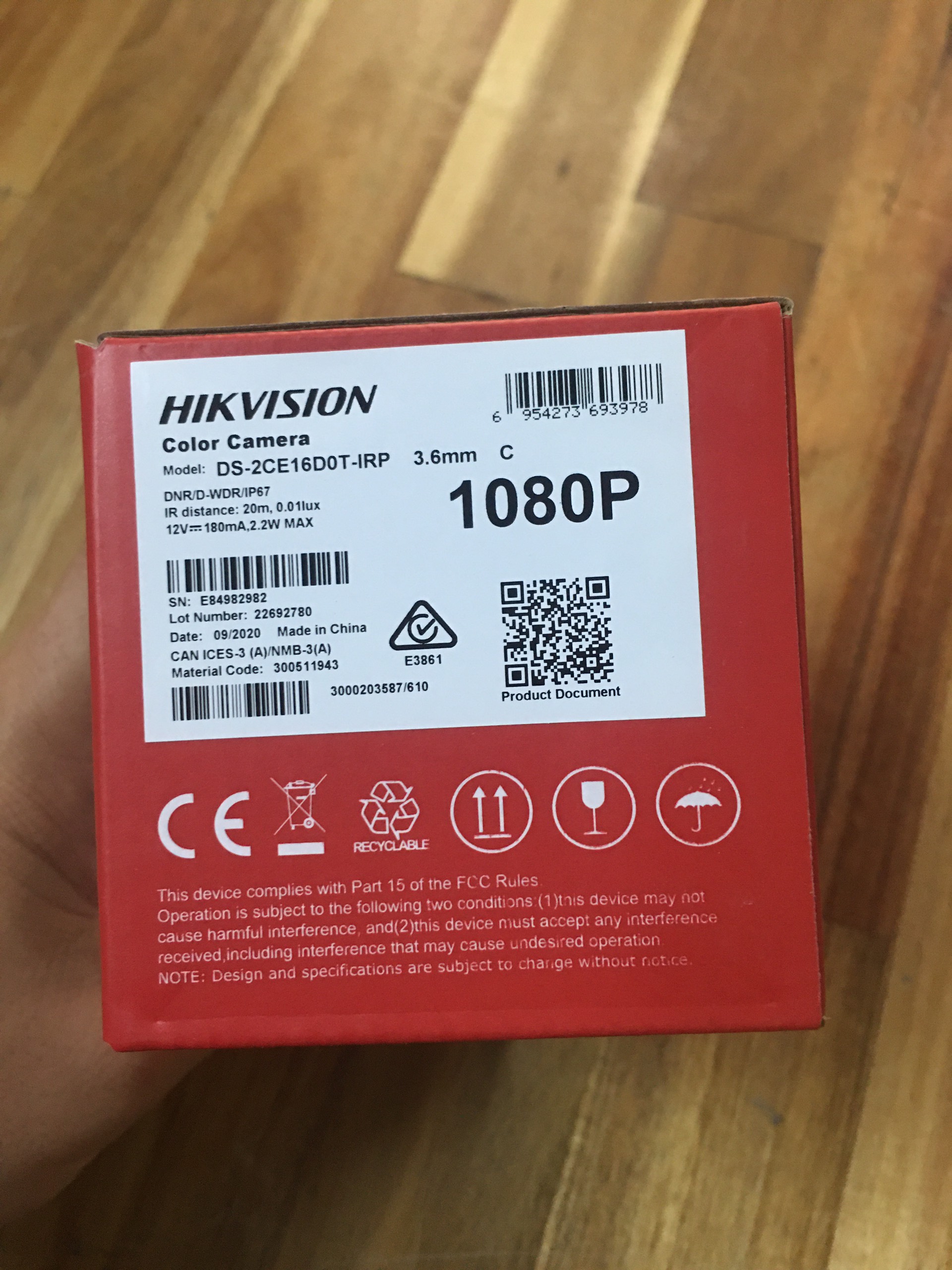 Trọn bộ Camera 4 mắt Hikvision 2.0MP FullHD