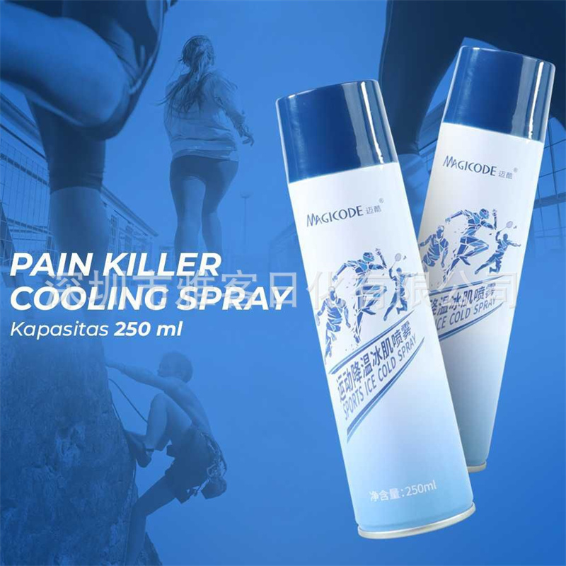 LOCO FISH Indoor and outdoor cooling spray exercise cooling frozen spray cool dry ice spray