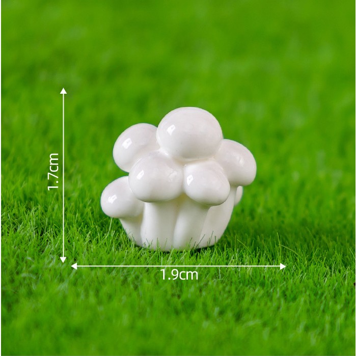 Mô hình nấm mini trang trí tiểu cảnh, decor terrarium