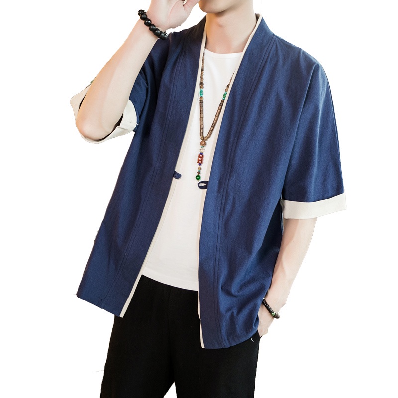 male kimono cardigan