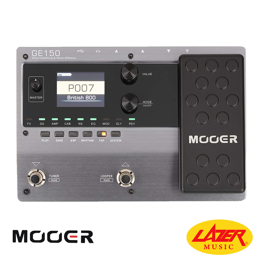 Mooer GE150 Amp Modelling & Multi Effects Pedal (GE150) | Lazada PH