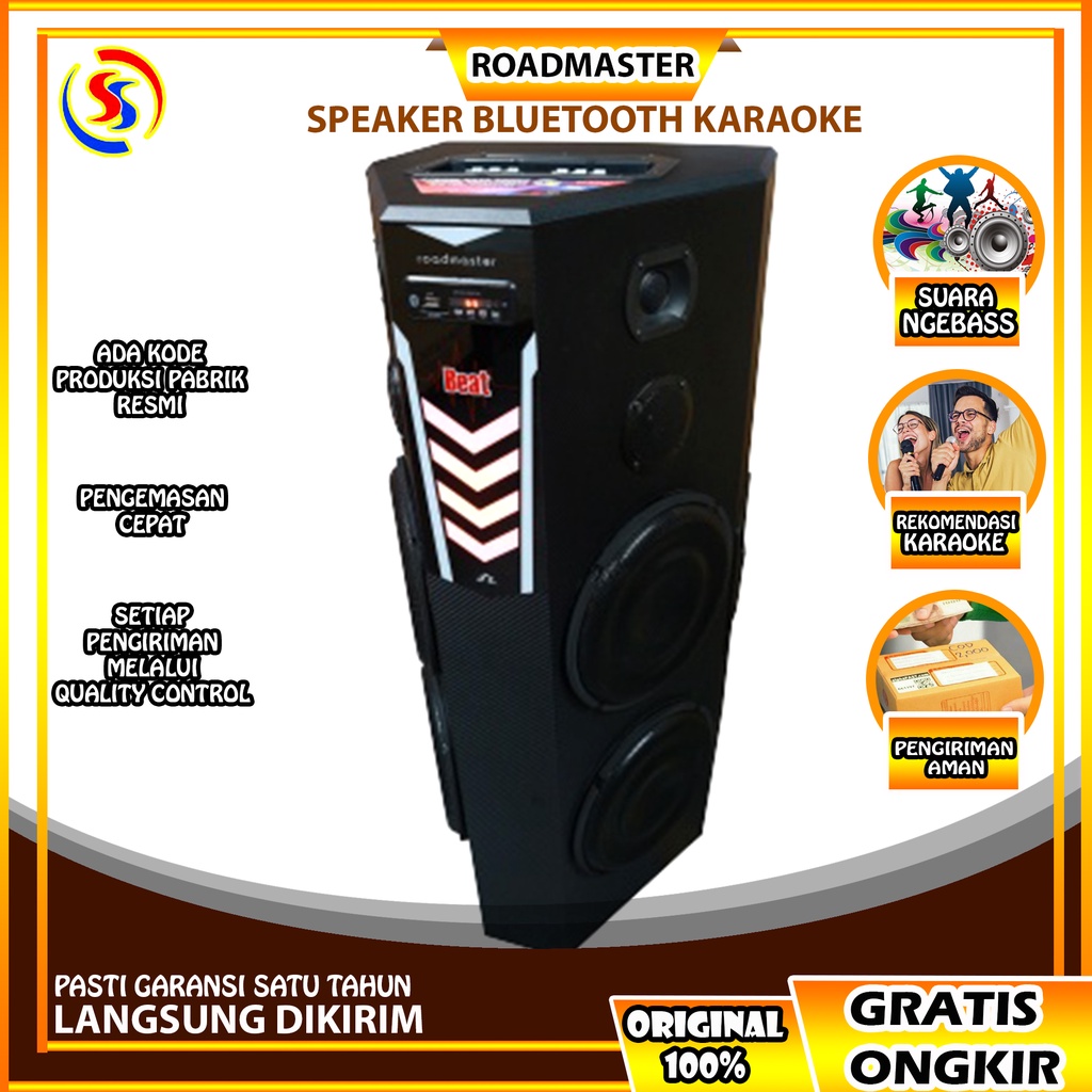 SPEAKER AKTIF ROADMASTER PRO BEAT 210 DIGITAL WOOFER 10 INCH