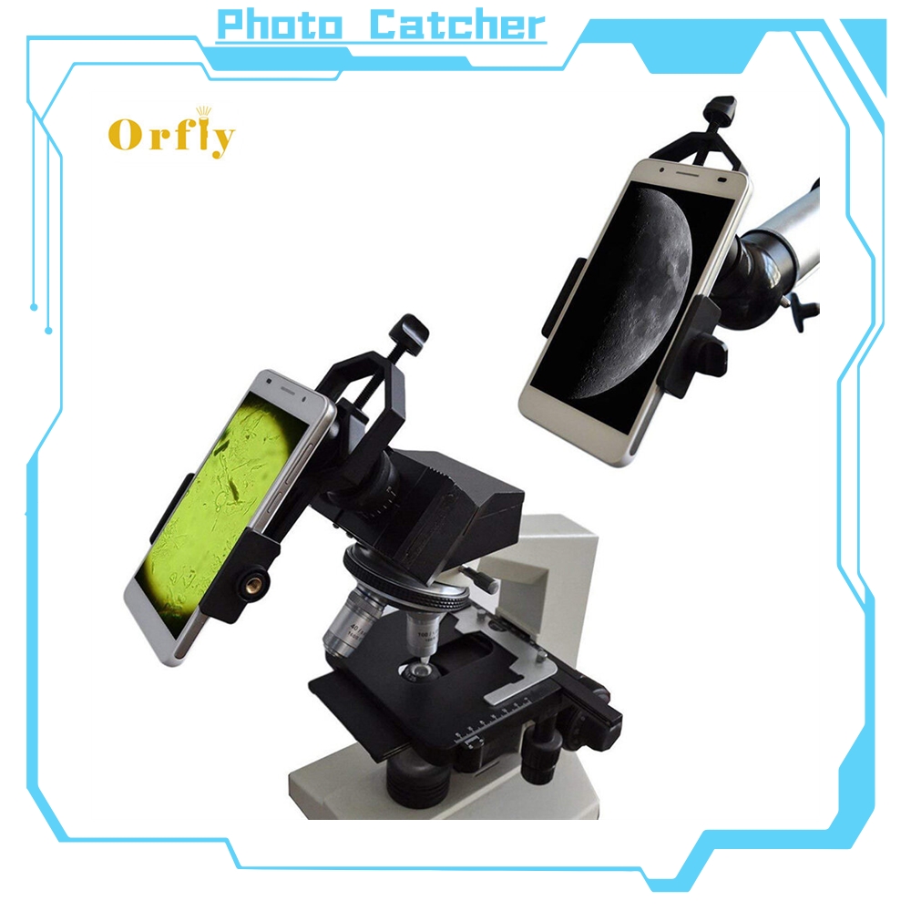 【HOT】 Mobile Phone Holder Clamp Spotting Scope Cellphone Adapter Mount.