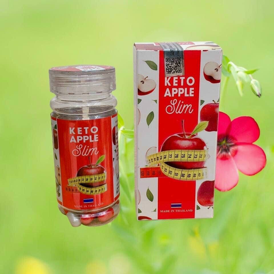 Giảm cân giấm táo đỏ Keto Apple
