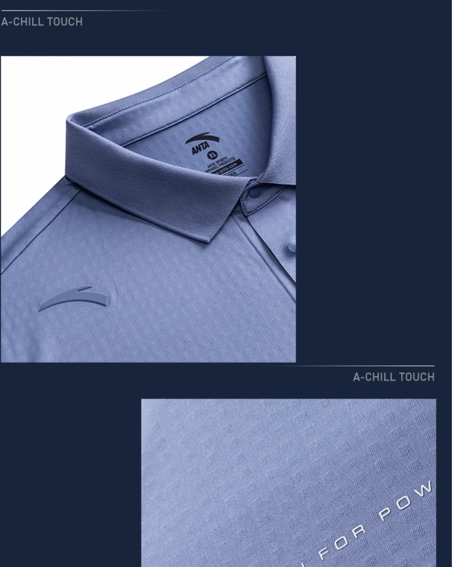 Áo Polo Nam A-Chill Touch ANTA 952427108