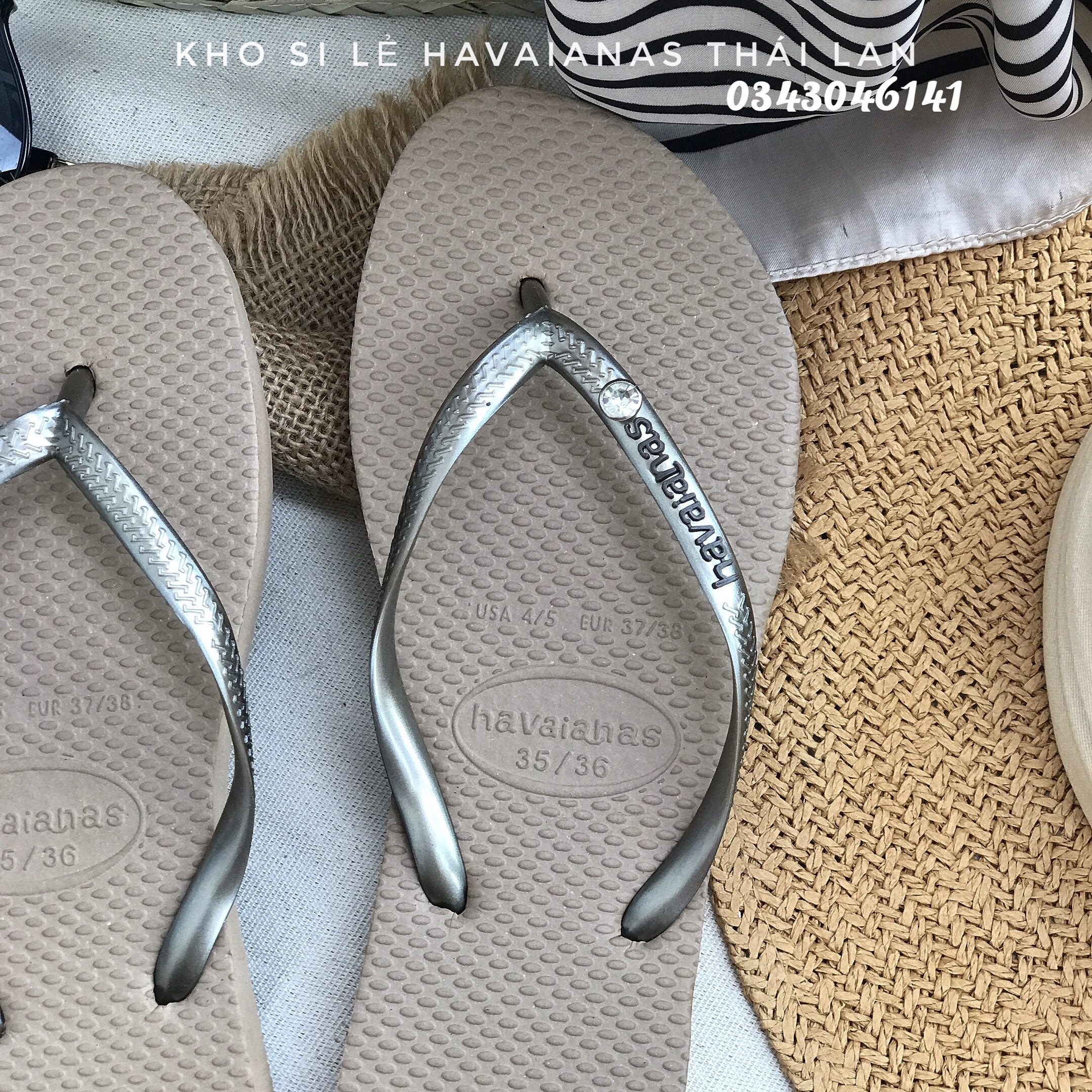 [HCM]Dép Havaianas Nữ Thái Lan Sẵn Shop