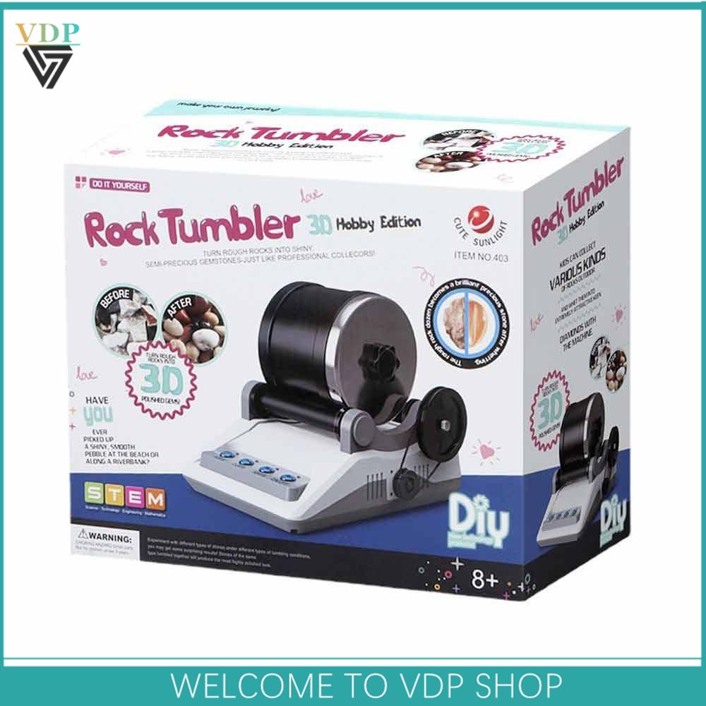  Rock Tumbler Kit,Rock Polisher For Kids & Adults