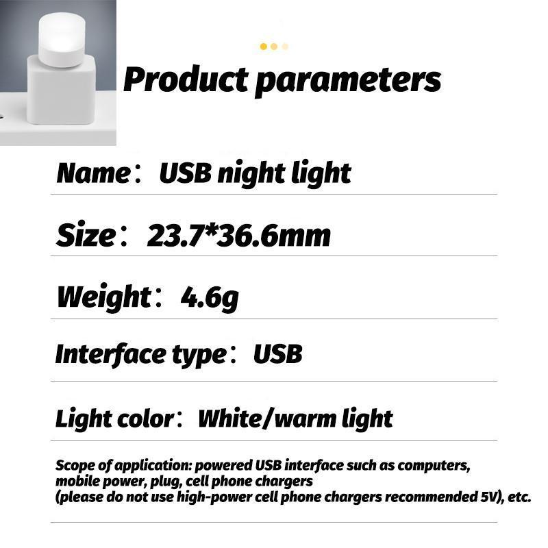 Sáng Tạo cầm tay nhỏ Đèn ngủ USB USB bóng đèn nhỏ sinh viên Đèn Led Đọc Sách bảo vệ mắt