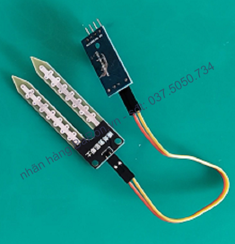 Cảm biến độ ẩm đất ứng dụng tưới cây tự động
