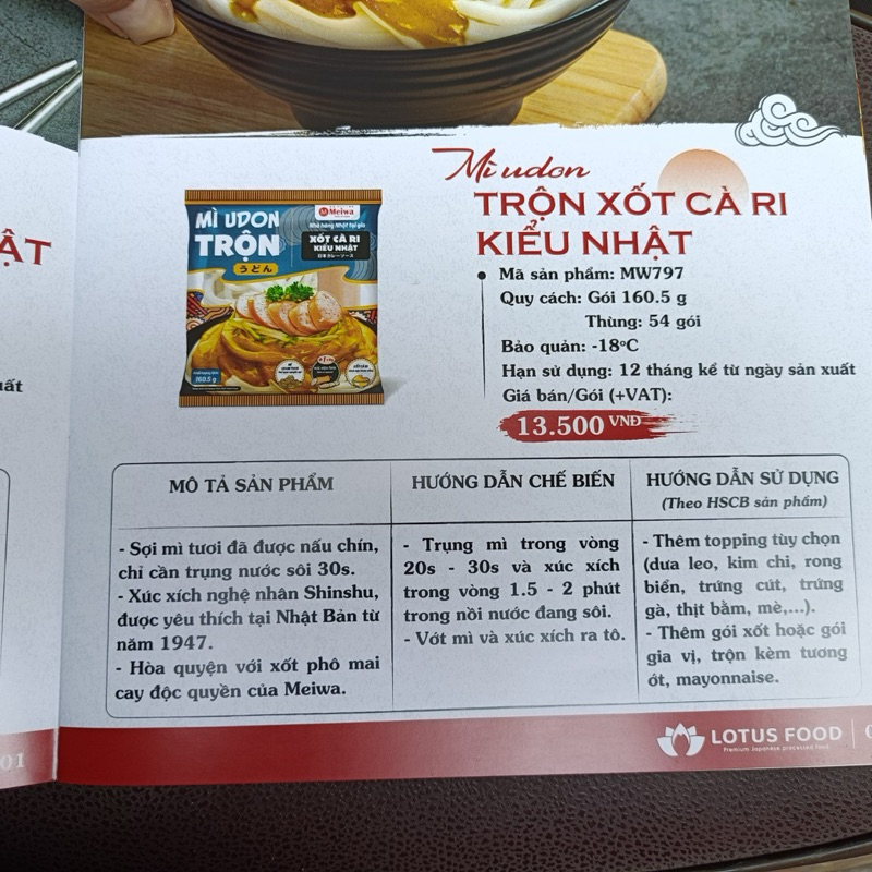 Mì trộn Udon kiểu nhật gói 160g (giao tphcm)