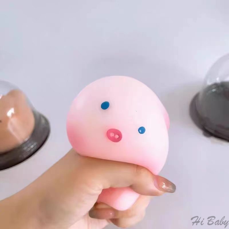 Zhao lusi cùng phong cách không thể che giấu đồ chơi xả Stress đồ chơi bóp thỏ giải nén hoa anh đào