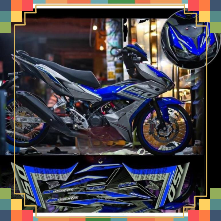 Tem rời xe Winner X V2 mẫu 155 phối đủ màu