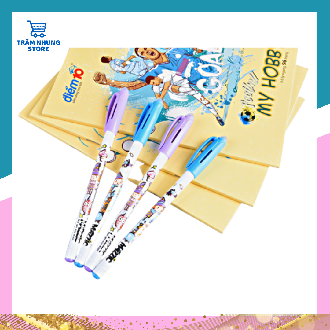 Combo 5 cây Bút Gel Điểm 10 TP-GEL01