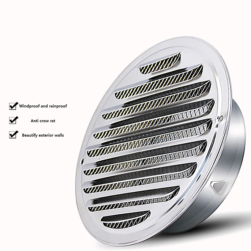 70/80/100/120/150MM%20Round%20Stainless%20Steel%20Air%20Vent%20Grille%20Insect%20Protection%20Home%20Exterior%20Wall%20Ducting%20Ventilation%20Tool%20GENGLI%20-%20Image%203
