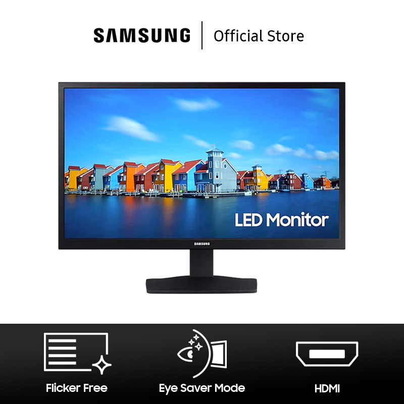 SAMSUNG 19" S33A 60Hz HD Monitor 19A330 VGA HDMI 1366x768 VESA | Lazada ...