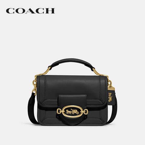 Coach Hero C8449 Women's Shoulder Bag Black Lazada PH