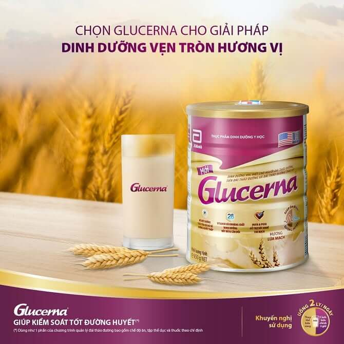 Sữa Glucerna 850gm Dành Cho Người Tiểu Đường, Date mới