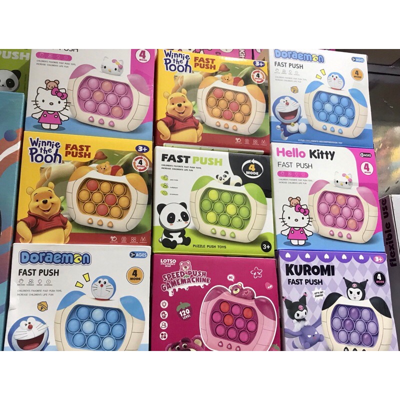 [popit] Đồ chơi Pop It Điện tử thế hệ mới có nhạc Và đèn – Game giải trí Push It vgft – yenluonghshda