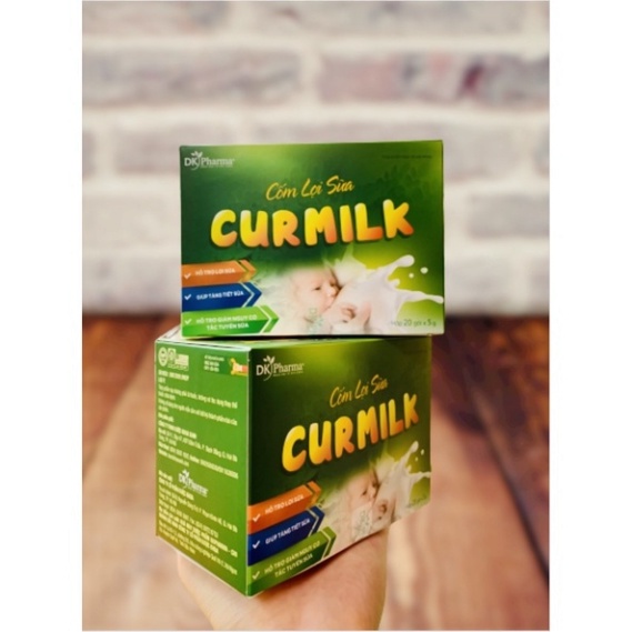 Cốm lợi sữa Curmilk - Sản phẩm của ĐH Dược Hà Nội