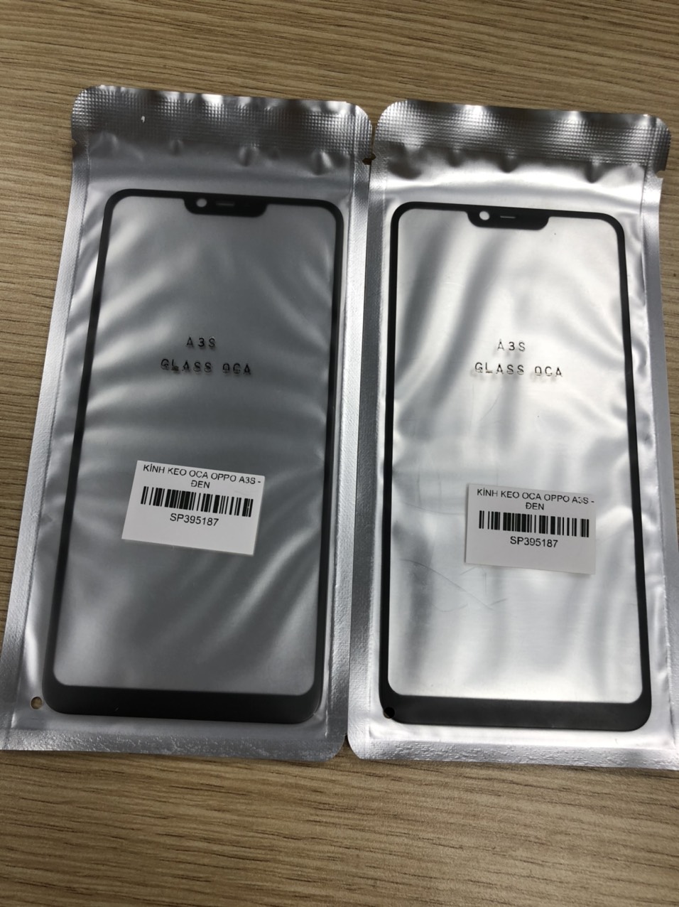 kính ép Oppo A3S - Liền keo
