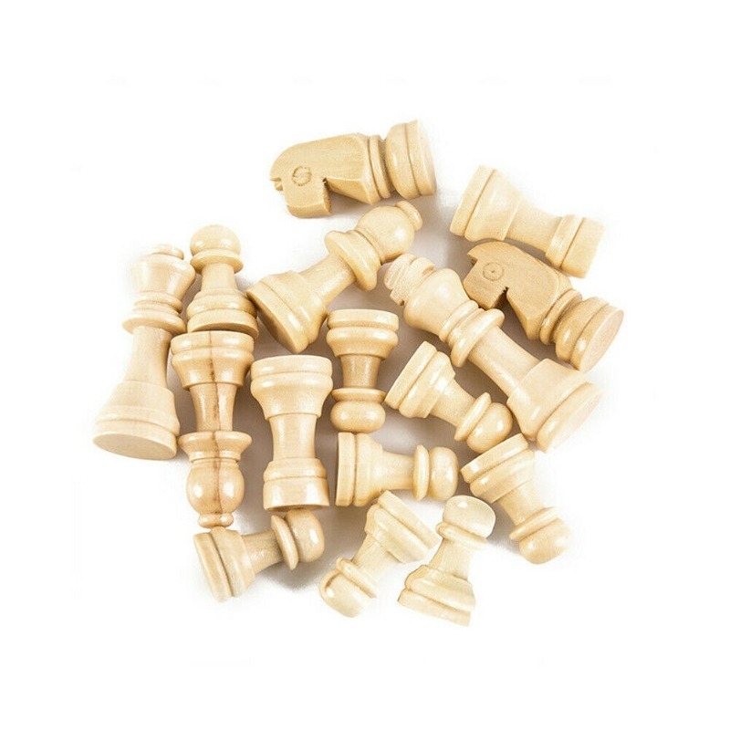Wooden International Chess Set Board Game Foldable Board Packaging Word Chess