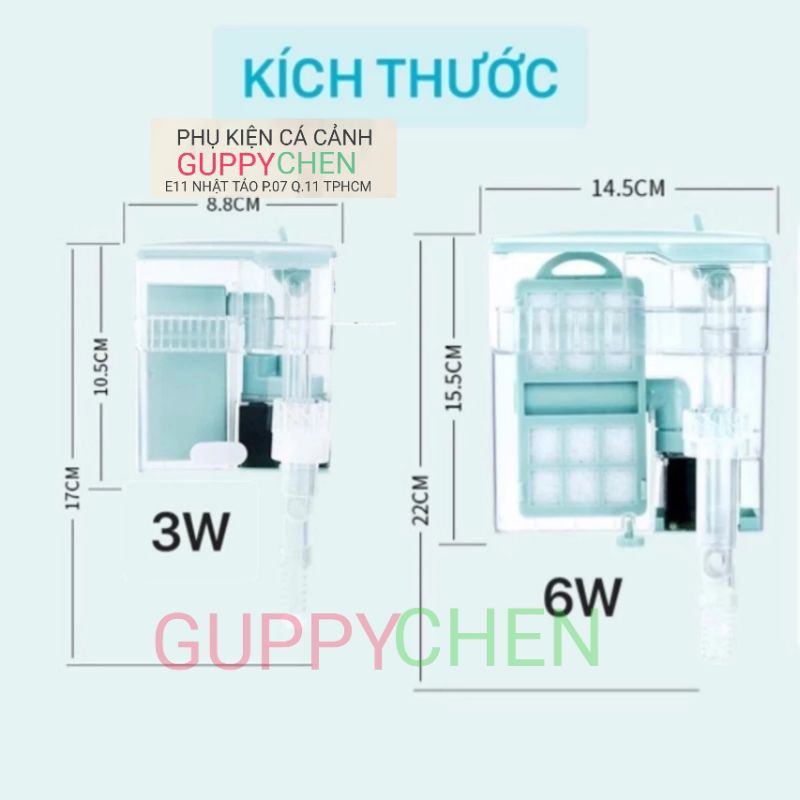 Lọc Thác Nepall Filter Dành Cho Hồ Cá Thủy Sinh